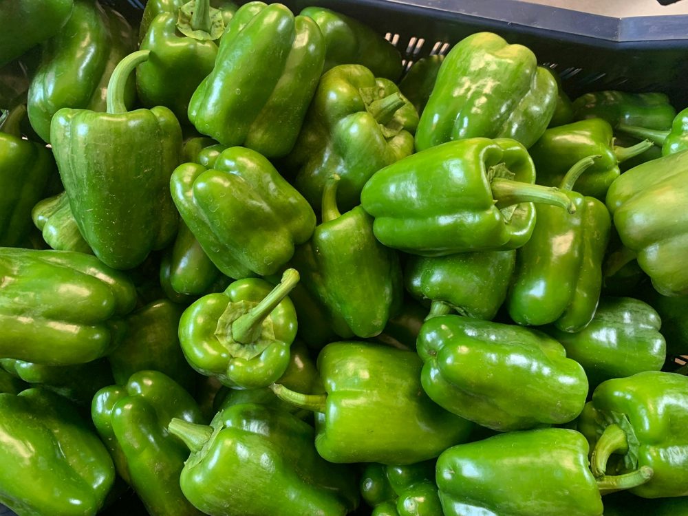 Red and mixed bell peppers